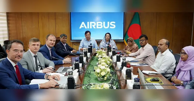 বিমান ও পর্যটন মন্ত্রী ও প্রতিমন্ত্রীর সঙ্গে বৈঠক